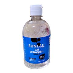 ALCOOL EM GEL ANTISSEPTICO SUNLAU 500ML