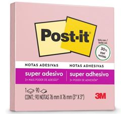 POST-IT 3M 76X76 45FL ROSA