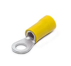 TERMINAL ANEL ISOL 4,0-6,0MM² M4 AMARELO