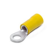 TERMINAL ANEL ISOL 4,0-6,0MM² M5 AMARELO