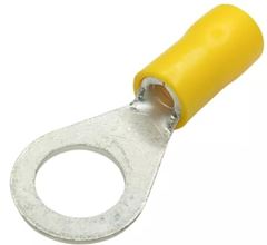 TERMINAL ANEL ISOL 4,0-6,0MM² M8 AMARELO