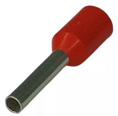 TERMINAL ILHOS ISOL 1,0MM² VERMELHO