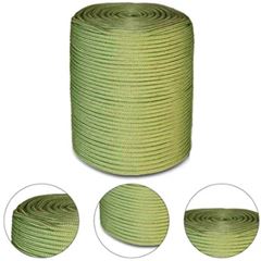 CORDA TRANÇADA PET 10MM VERDE KG