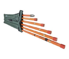 VARA DE MANOBRA SECCIONÁVEL LEVE 5 ELEMENTOS C/ SACOLA - RITZ VMR-90/L